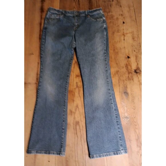 Levis 518 Juniors 13 Blue Super Low Stretch Bootcut Jeans Medium Wash - Picture 3 of 7